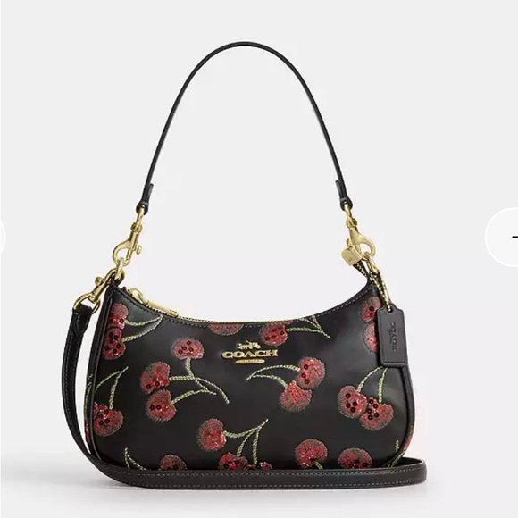 Coach Handbags - Coach Teri Shoulder Bag With Cherry Print # CCZ16